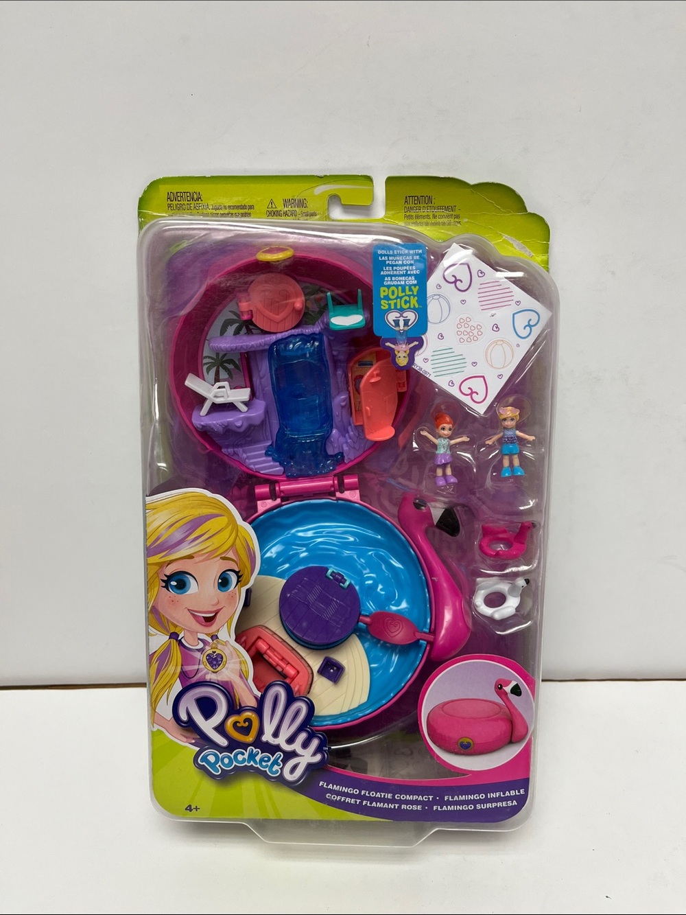 Polly Pocket Compact Playset - Flamingo Floatie